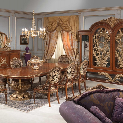 Sala da pranzo Versailles stile Luigi XVI