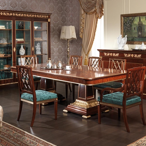 Sala da pranzo Ermitage in stile Impero