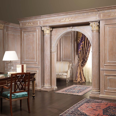 Boiserie e portali su progetto