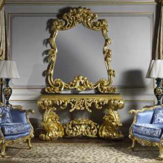 Console in baroque style